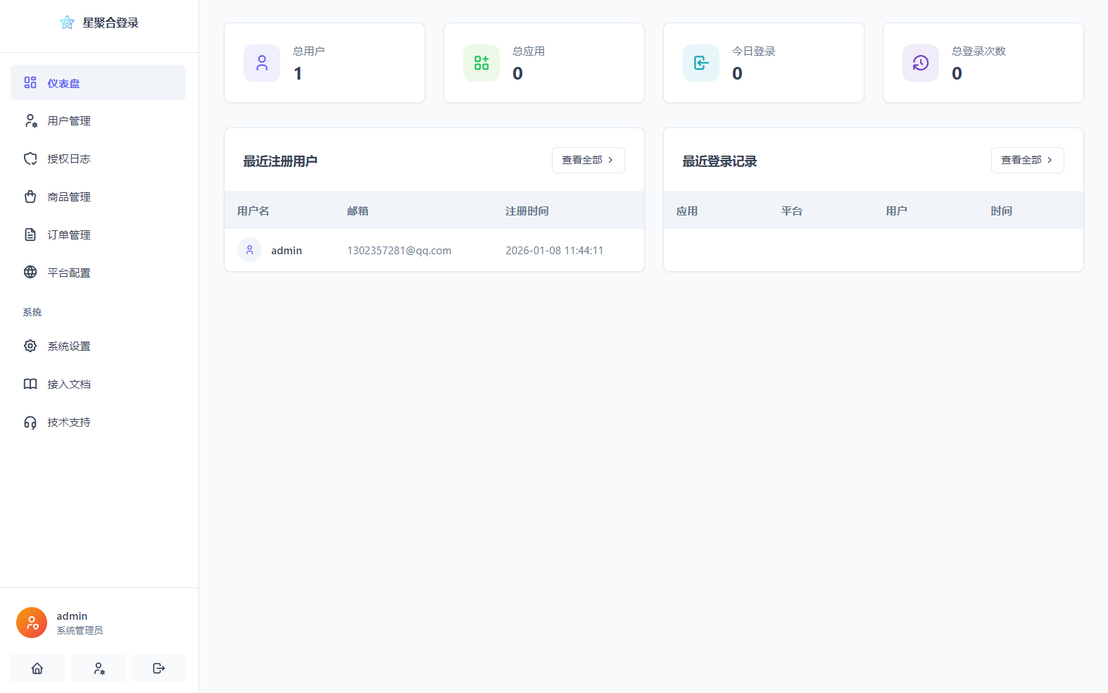 图片[4] - 2026全新聚合登录系统源码 一栈式配置全部快捷登录接口 - 狐狸资源网
